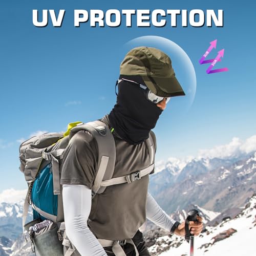 Xeoxarel Balaclava Ski Mask for Men/Women (Available in 2/3/4/5/36 Pack) - color: Black