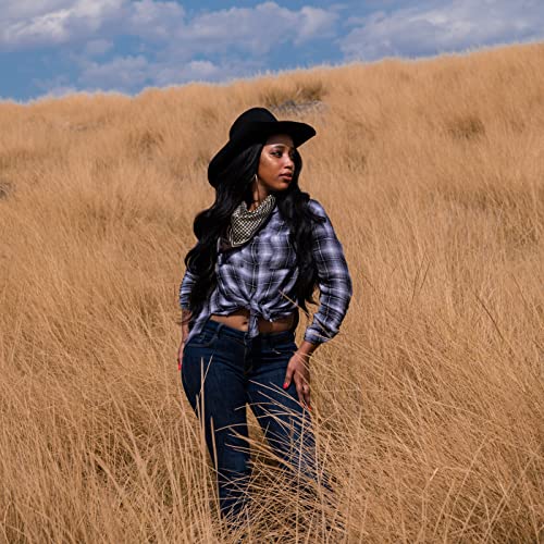 Western Cowboy Hat Felt Wide Brim Women Men Cowgirl Hats - color: X-beaded Buckle-beige