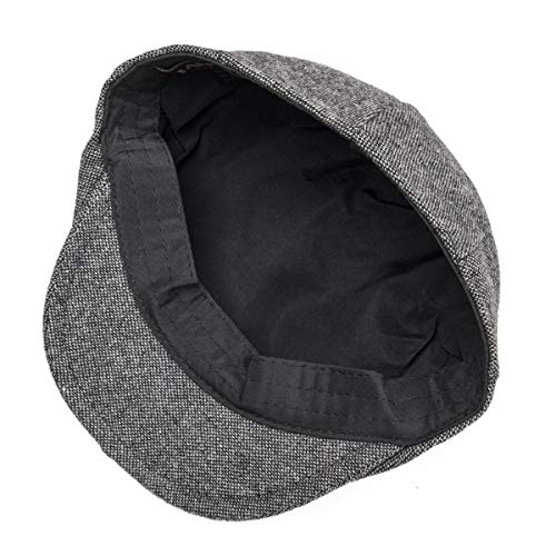 Toddler Wool Tweed Newsboy Cap - color: Style4, size: 6-24 Months