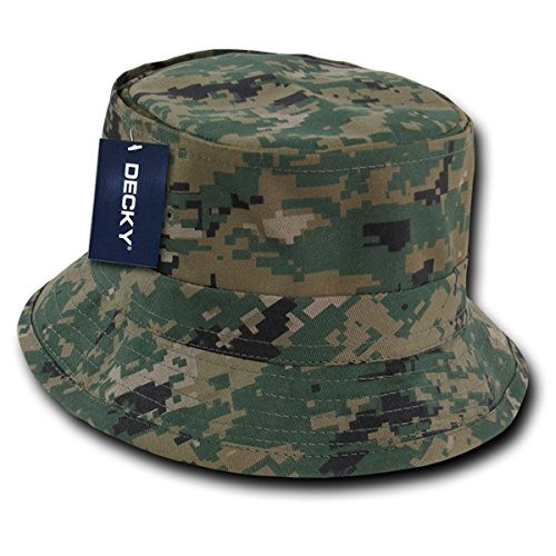 Decky Fisherman's Bucket Hat - color: Marines Digital, size: Large-X-Large