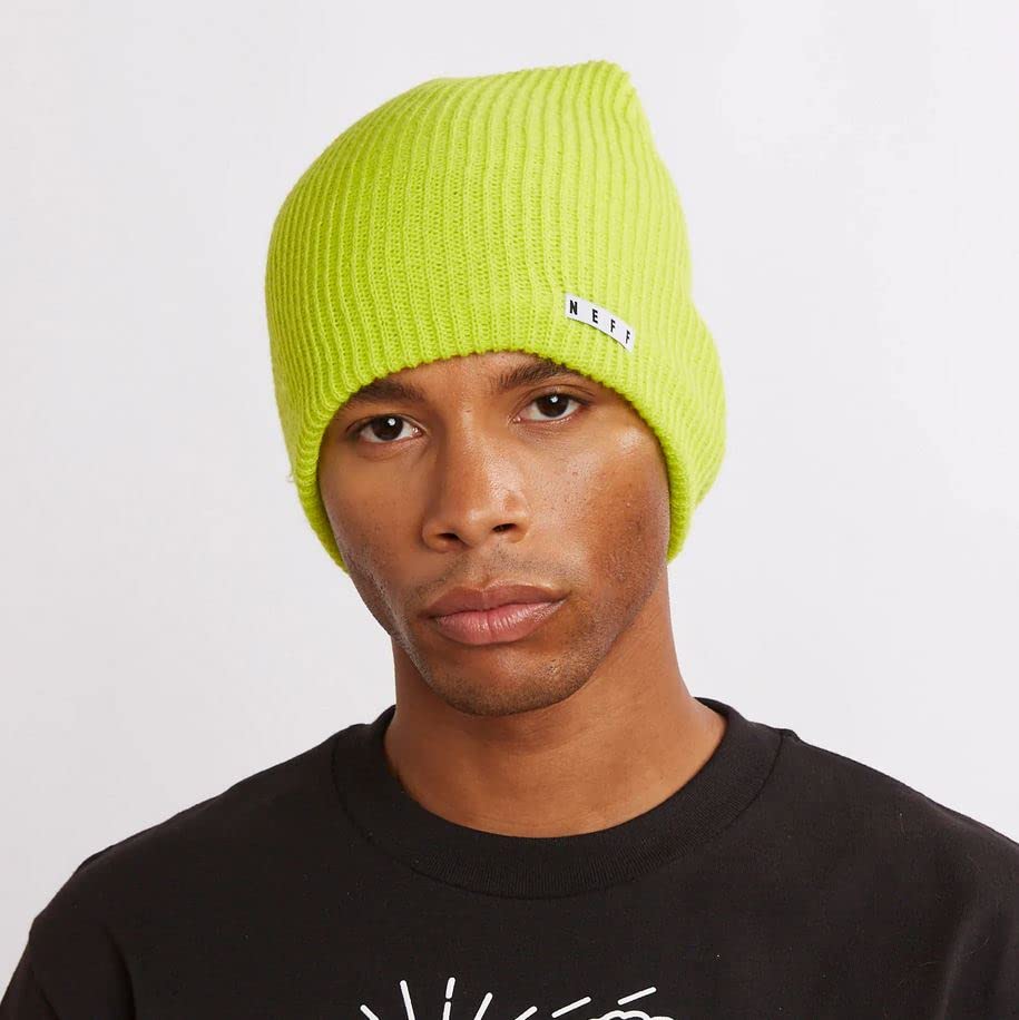 Neff Daily Beanie Hat for Men and Women - color: Lime