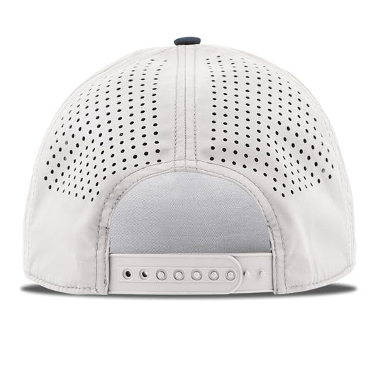 Branded Bills Bare Curved 5 Panel Rope Hat for Men - color: White/Orion