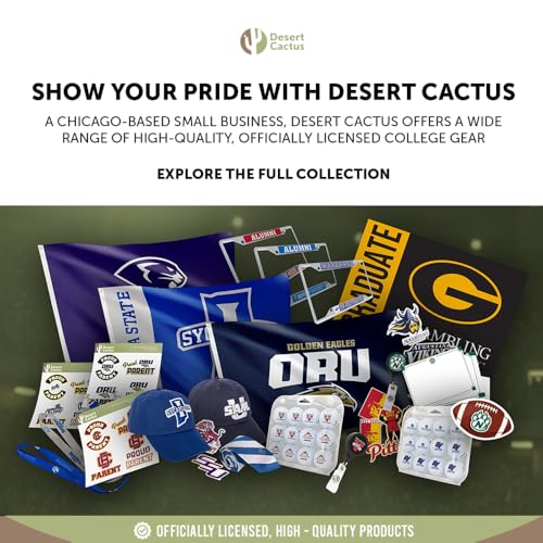 Desert Cactus University of Hawaii Embroidered Baseball Hat Cap - color: Blue