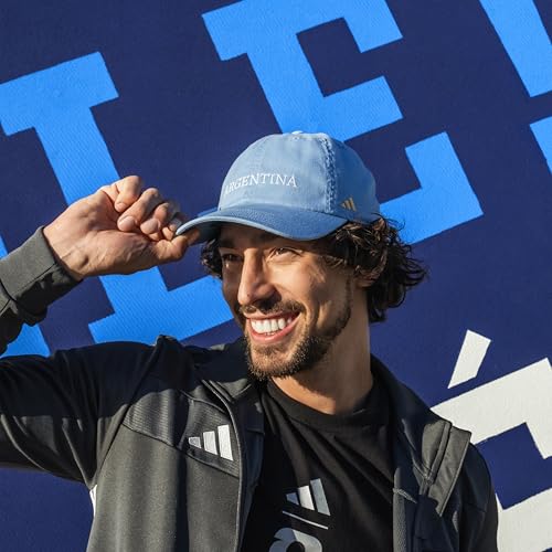 adidas Men's Ultimate Hat Baseball Cap - color: Light Blue/White/Hazy Beige/Argentina