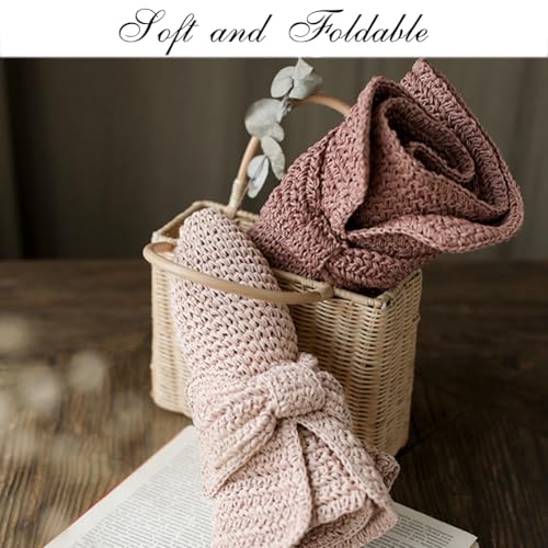 Foldable Wide Brim Floppy Straw Beach Sun Hat,Summer Bucket Cap with Bowknot for Women Girls - color: Light Pink