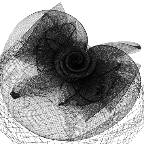 Fascinators Headband Derby Hat for Women Tea Party Hat Classic Hair Accessories for Women