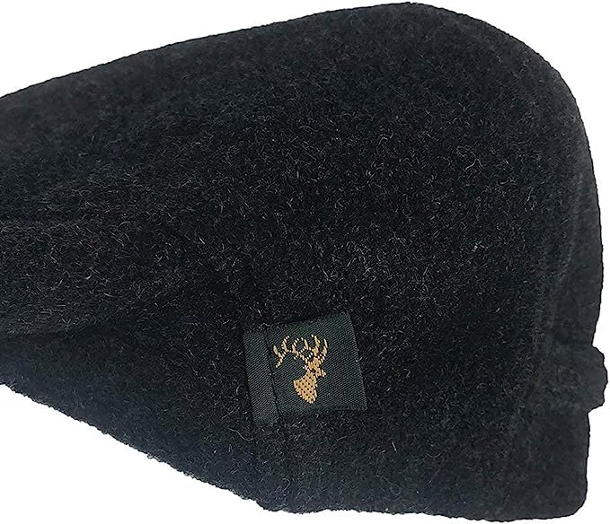 Irish Trinity Flat Cap, Green Tweed - color: 31 Charcoal Gray, size: X-Large