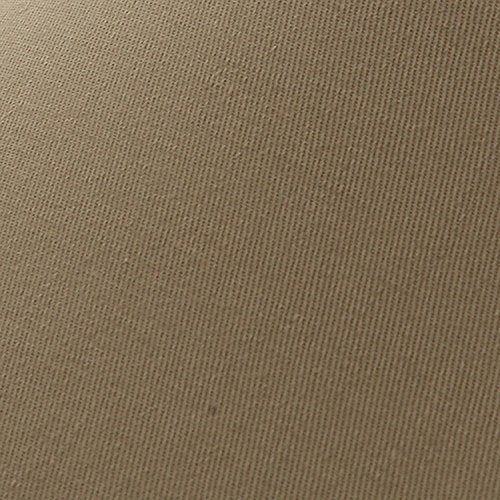MG Women's Cotton Solid String Sun Visor Hat - color: Khaki