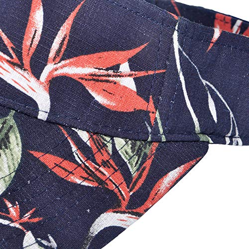 ZLYC Print Sports Sun Visors for Women Girls - color: Black