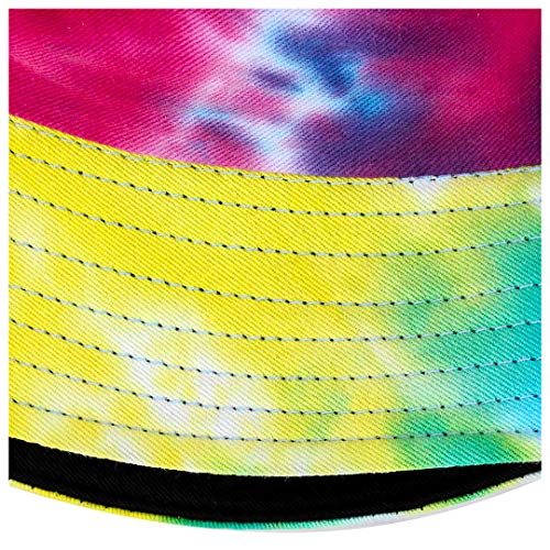 Surkat Tie Dye Reversible Trendy Bucket Hat Packable Fodable Fisherman Summer Beach Sun Hats for Women