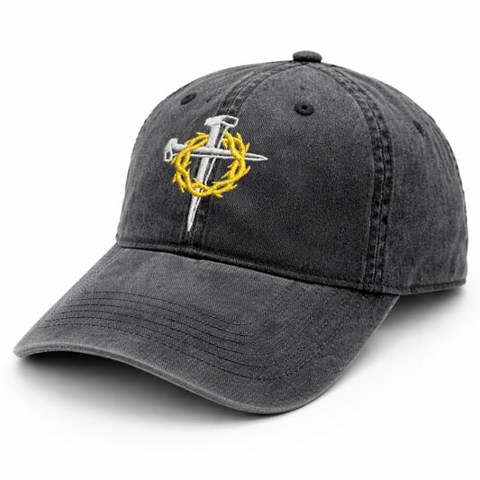 WOAIDY Embroidered Baseball Cap for Men & Women - color: Jesus