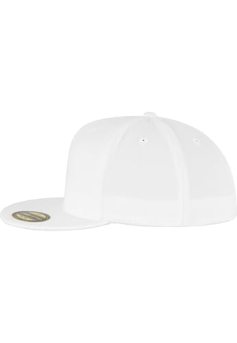 Flexfit Men's Premium 210 Fitted Cap - color: White, size: Large-X-Large