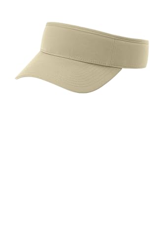 Port Authority Poly Visor - color: Sahara