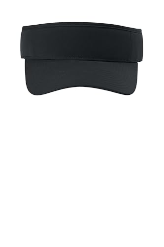 Port Authority Poly Visor - color: Black
