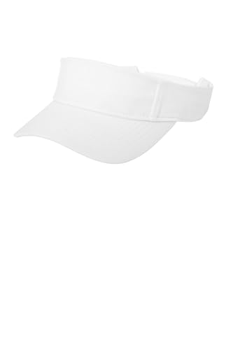 SPORT-TEK Unisex PosiCharge RacerMesh Visor - color: White