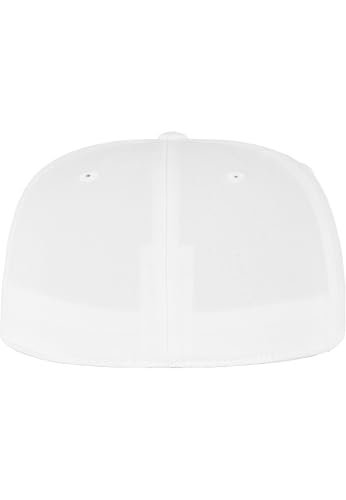 Flexfit Men's Premium 210 Fitted Cap - color: White, size: Small-Medium