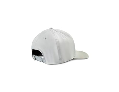 ARIAT Men's Rubber Flag Patch Cap, Snap Back, Grey, Polyester, One Size