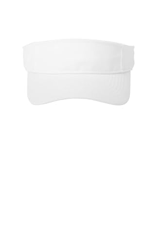 SPORT-TEK Unisex PosiCharge RacerMesh Visor - color: White