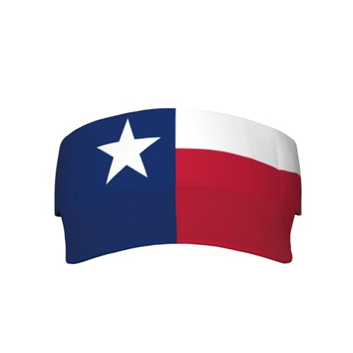 Stylish Visor Cap, Adjustable Lightweight Sun Hat for Men Women Teens - Sports, Beach, Golf, Tennis - color: Texas 2