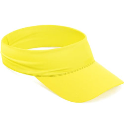 ROYBENS Cooling Visor Hat Women Men, Elastic Headband Sun Visor Golf Cap - color: Yellow