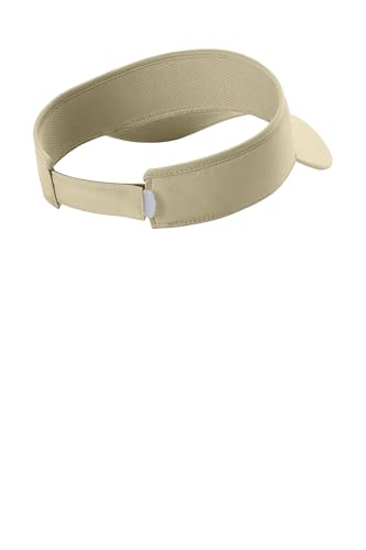 Port Authority Poly Visor - color: Sahara