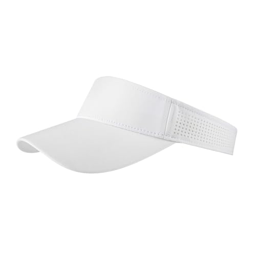 STARANCE Unisex Sun Visor Cap for Men Woman - color: White