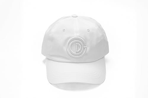 GOD CREATED 3D Logo Flexfit Cap - color: White, size: Large-X-Large