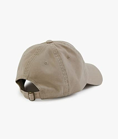 Riot Society Mens Embroidered Adjustable Dad Hat - color: Riot Bear Embroidered (Khaki)