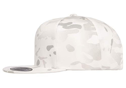6-Panel Structured Flat Visor Classic Snapback (6089) - color: Alpine