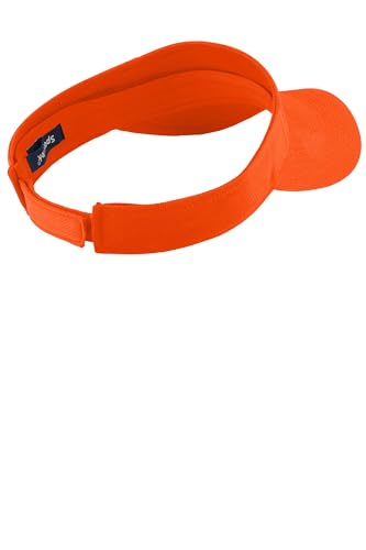 SPORT-TEK Unisex PosiCharge RacerMesh Visor - color: Neon Orange