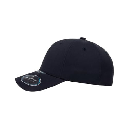 Flexfit NU Tri-Layer Athletic Fitted Baseball Cap with Seam-Sealed Taping - color: Dark Navy, size: Large-X-Large