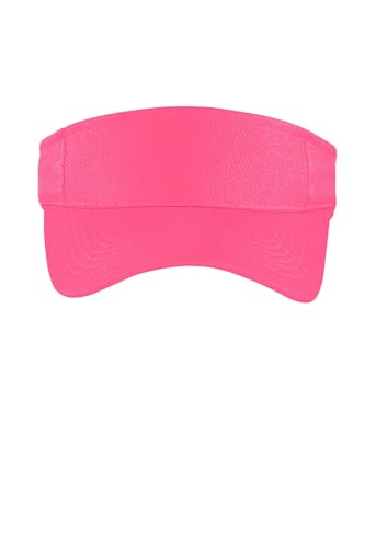 SPORT-TEK Unisex PosiCharge RacerMesh Visor - color: Bright Pink