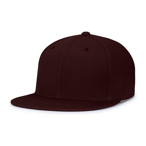 Pacific Headwear Unisex-Adult Pacific Headwear Premium Lightweight Perforated Pacflex Cap Powered By Coolcore® - color: Maroon, size: X-Small