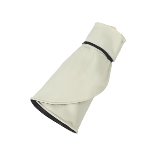 Sun Visor Hat for Women UPF 50+ Wide Brim Packable Ponytail Hat Shapeable UV Protection Shell Hat Roll-up Foldable Sun Hat - color: Beige
