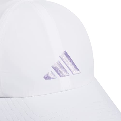 adidas Women's Influencer Hat - color: White/Silver Dawn Grey