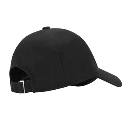 Hats for Men Classic Adjustable Strapback Cotton Dad Hats Baseball Caps for Men and Women - color: Black
