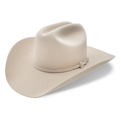 Stetson 7540 Skyline 6X Fur Cowboy Hat - color: Silver Belly, size: 7 1/8