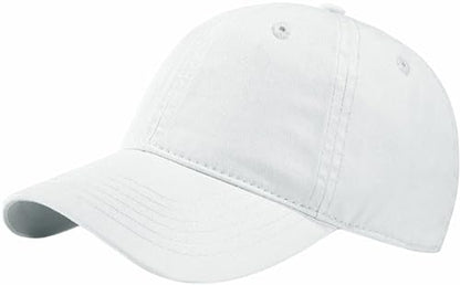 Women's Men's Fashion Baseball Cap Adjustable Strapback Hats Dad Hat Visor Sports Hat - color: White