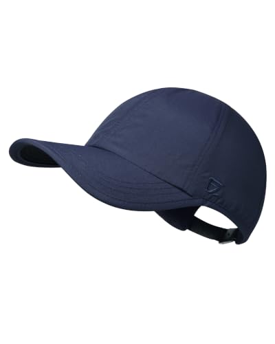 GADIEMKENSD Unstructured Hats UPF 50+ Lightweight Breathable Outdoor Cap for Men and Women - color: Navy, size: 7 1/4-7 5/8