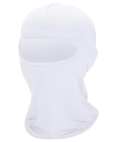 Xeoxarel Balaclava Ski Mask for Men/Women (Available in 2/3/4/5/36 Pack) - color: White