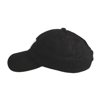 NY 3D Embroidered Dad Hat - New York Baseball Cap - color: Black
