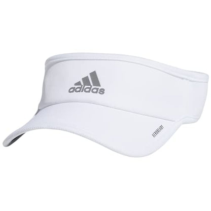 adidas Womens Superlite 3 Visor Casual - Black - color: White/Silver Reflective/3