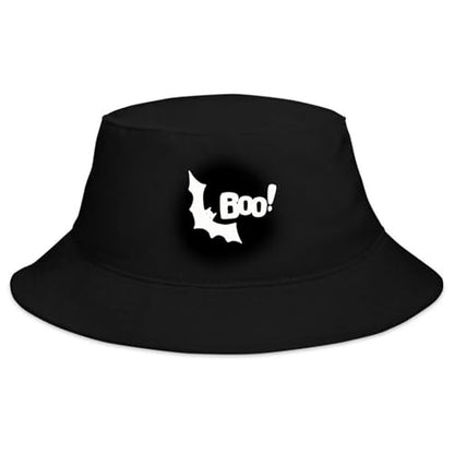 Bucket Hat for Men Women Funny Holiday Fishing Hat Cute Fisherman Cap - color: H-bat