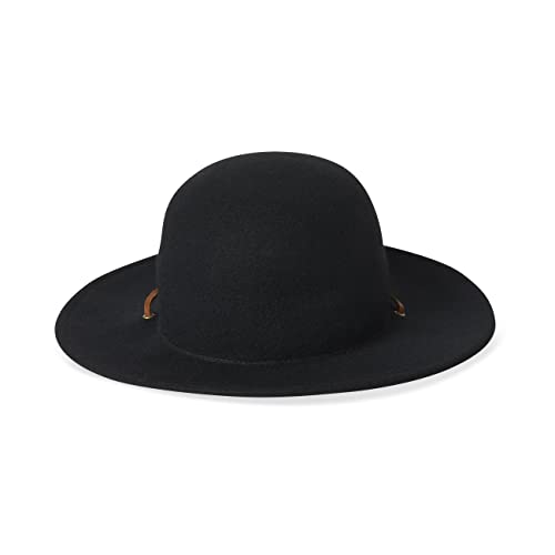 Brixton Mens Tiller Wide Brim Felt Fedora Hat - size: Large
