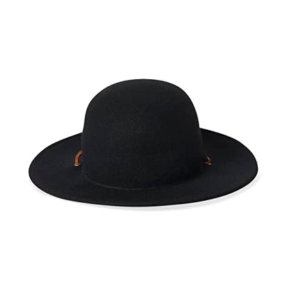 Brixton Mens Tiller Wide Brim Felt Fedora Hat - size: Large