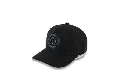 Urban Effort Trucker Hat for Men & Women, Mesh Back Baseball Cap, 5 Panel - color: Black/Black, style: Classic Snapback