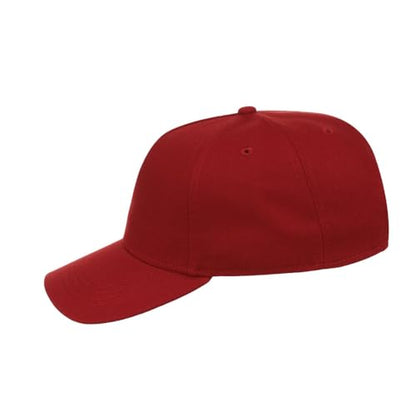 Lids Blank Hook Shot A-Frame Adjustable Snapback Hat – Breathable Mesh & Lightweight | Curved Bill | One Size Fits Most - color: Maroon