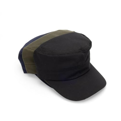 Cadet Army Cap Military Style Hats Flat Top Cap Baseball Hat for Men Women - color: Blue