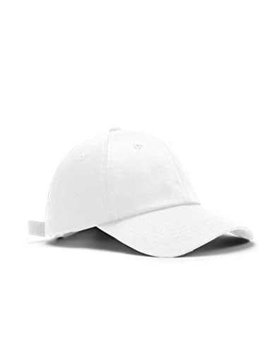 Mommy Jennie Unisex Vintage Washed Distressed Baseball-Cap Twill Adjustable Dad-Hat - color: A31-white