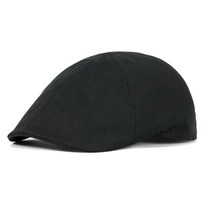 Toddler Cotton Ivy Newsboy Cap - color: Black, size: 6-24 Months